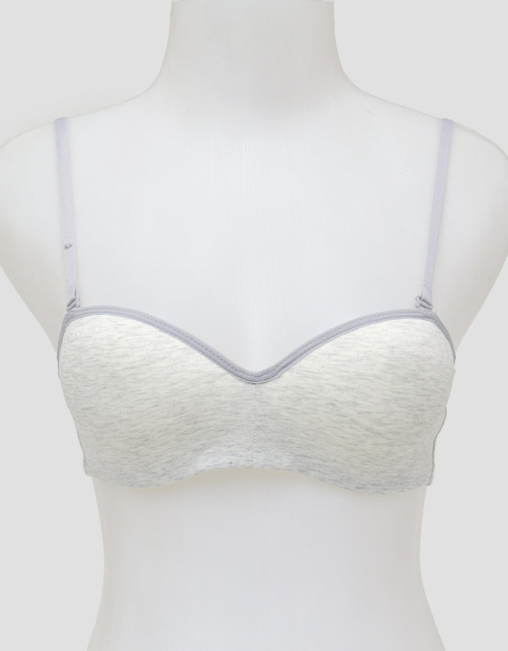 Nevada Non Push Up Regular Non Wire Young Half Bra Wanita