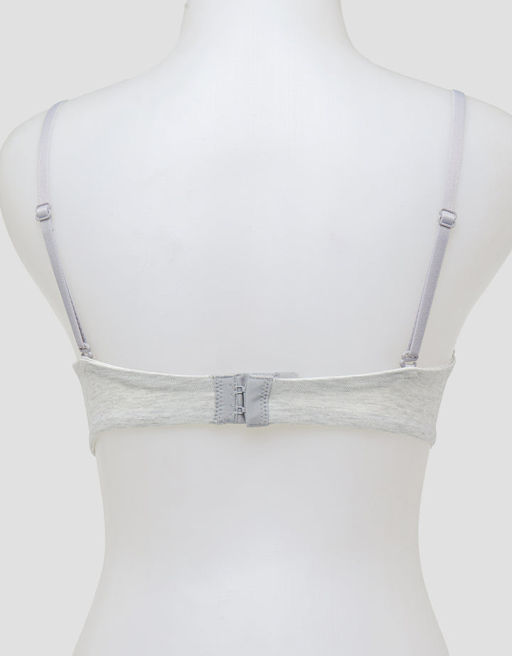 Nevada Non Push Up Regular Non Wire Young Half Bra Wanita