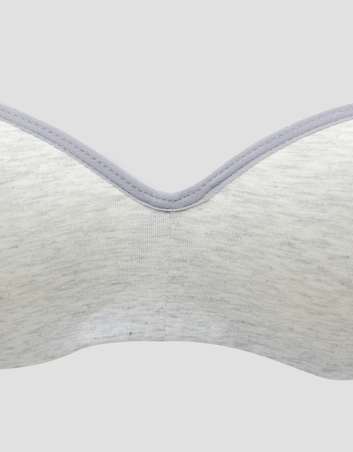 Nevada Non Push Up Regular Non Wire Young Half Bra Wanita