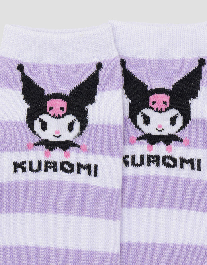 Character Kuromi Str Atas Kaos Kaki Anak Perempuan
