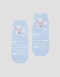 Character Cinnamoroll Stripe Love Kaos Kaki Anak Perempuan