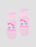 Character Hello Kitty Love Kaos Kaki Anak Perempuan