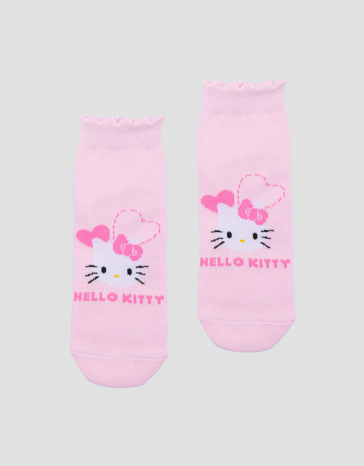 Character Hello Kitty Love Kaos Kaki Anak Perempuan