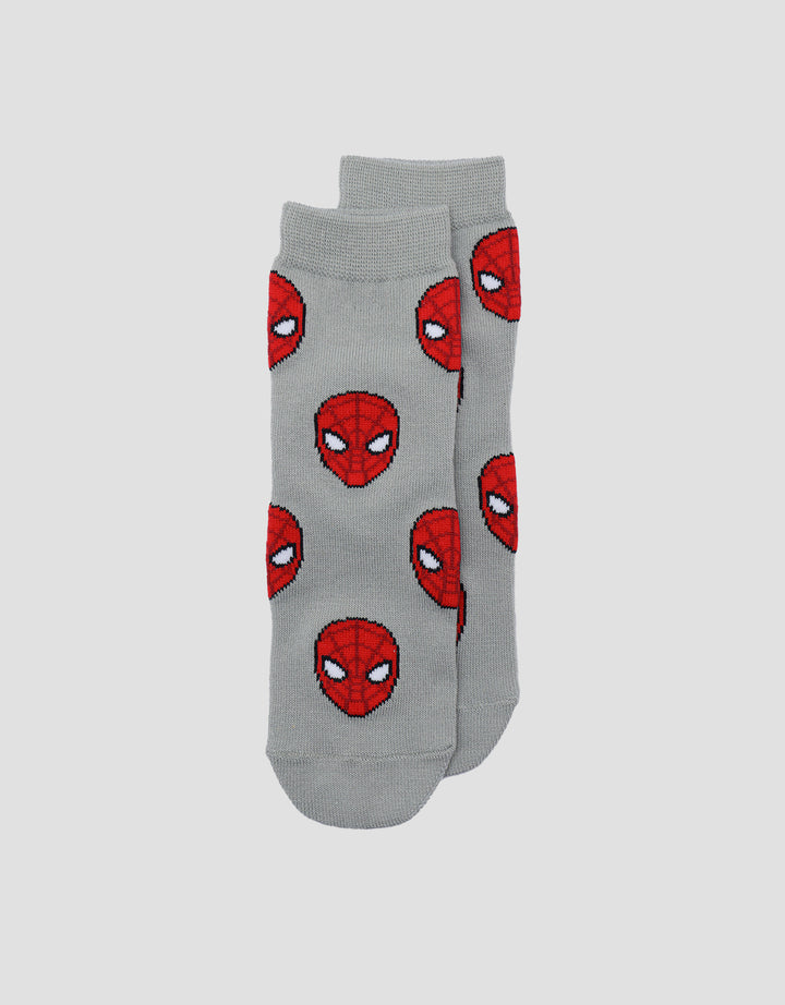 Marvel Spiderman Head Kaos Kaki Anak Laki-laki