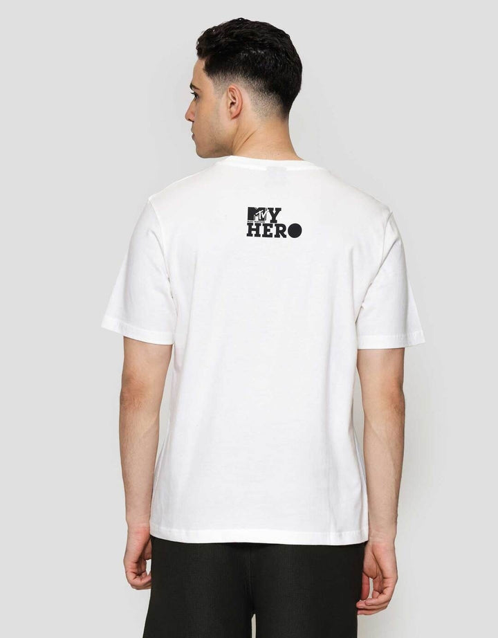 Nevada Mtv Logo - Style Kaos Lengan Pendek Pria