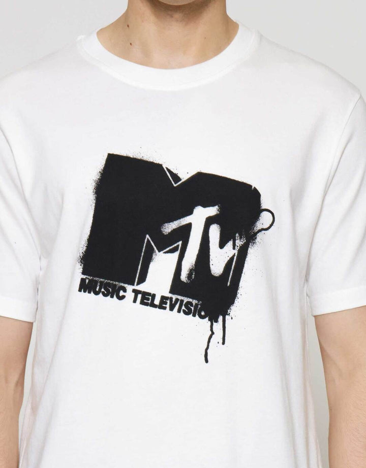 Nevada Mtv Logo - Style Kaos Lengan Pendek Pria