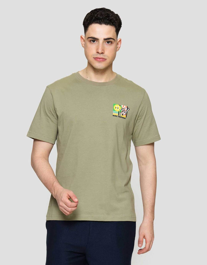 Nevada Mtv Backprint Full Color - Style Kaos Lengan Pendek Pria
