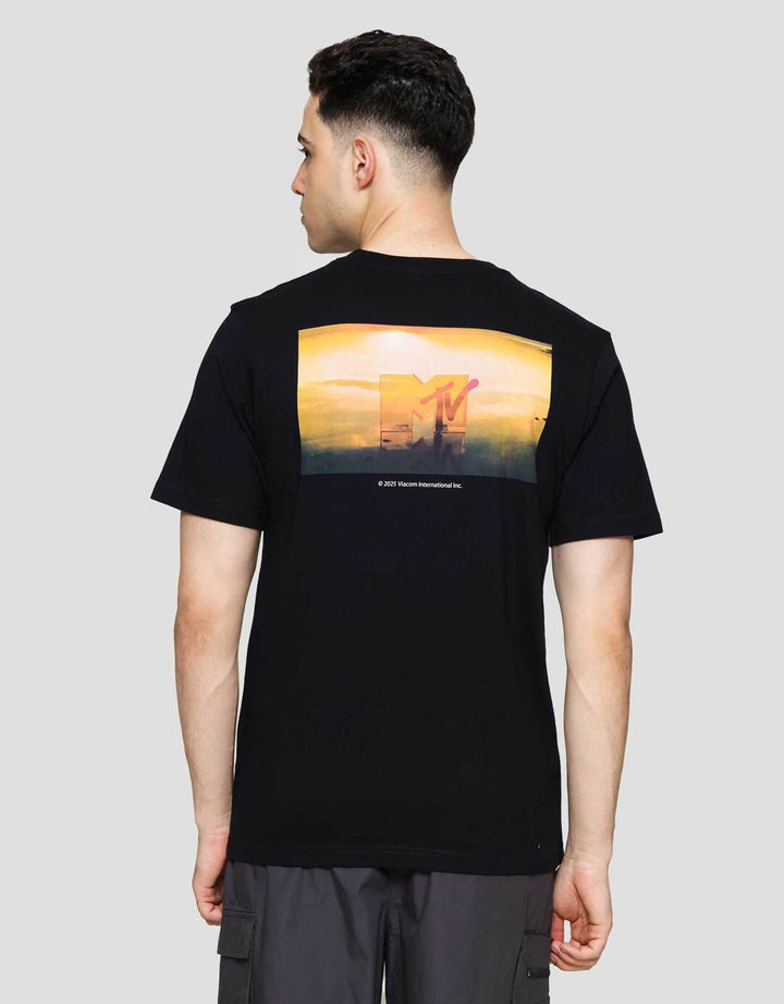 Nevada Mtv Photoprint - Style Kaos Lengan Pendek Pria