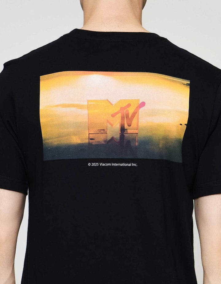 Nevada Mtv Photoprint - Style Kaos Lengan Pendek Pria