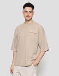 Nevada Boxy Ribstop With Pocket Kaos Oversize Pria