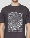 Nevada Print Theme Totem Kaos Lengan Pendek Pria