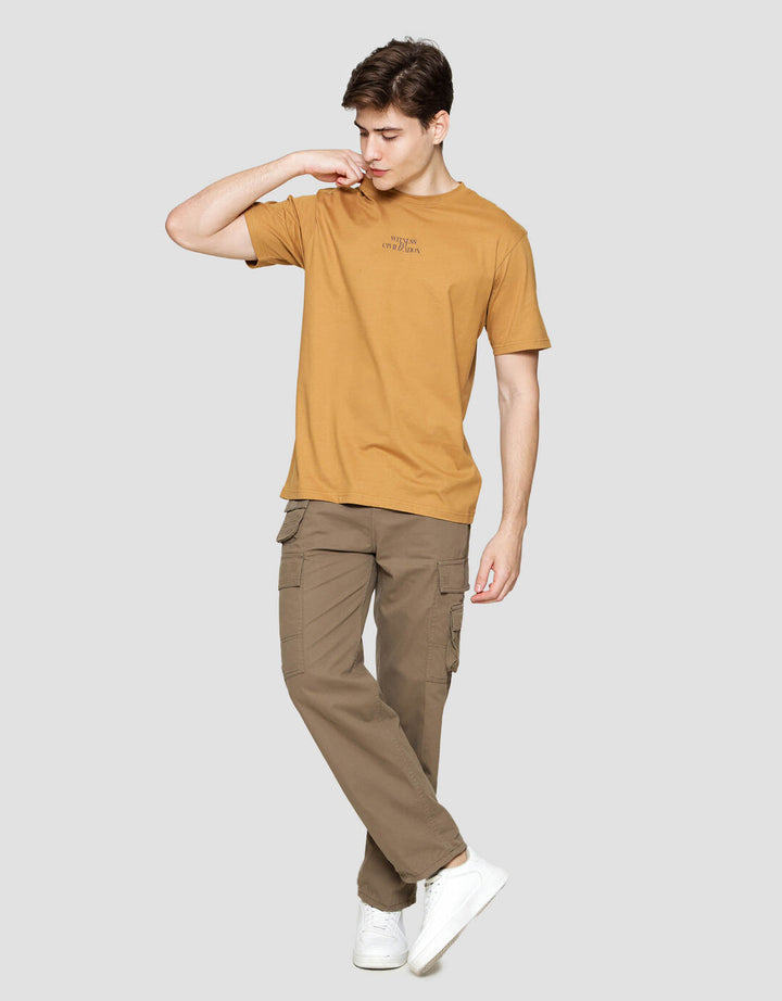 Nevada Print Theme Totem - Style Kaos Lengan Pendek Pria