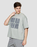 Nevada Theme Blurry - Good Ideas Kaos Oversize Pria