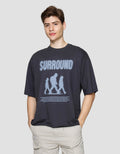 Nevada Theme Blurry - Surround Kaos Oversize Pria