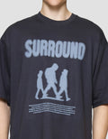 Nevada Theme Blurry - Surround Kaos Oversize Pria