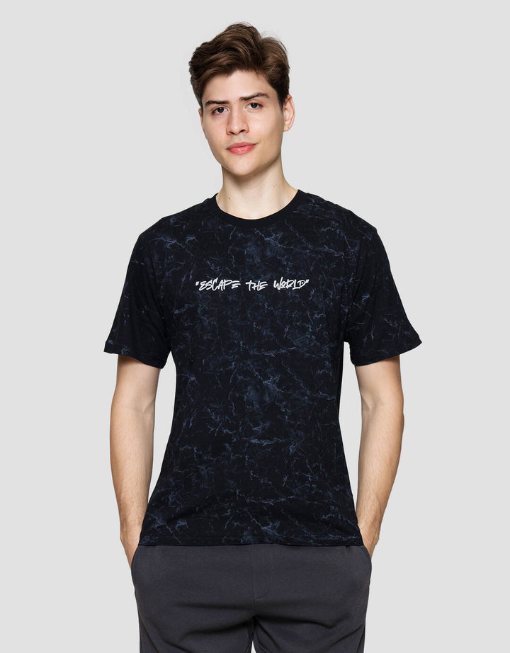 Nevada Aop - Style Escape Kaos Lengan Pendek Pria