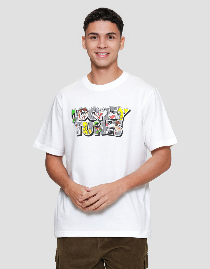 Nevada Wb Marvin Backprint Style Kaos Pria