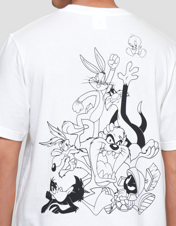 Nevada Wb Marvin Backprint Style Kaos Pria