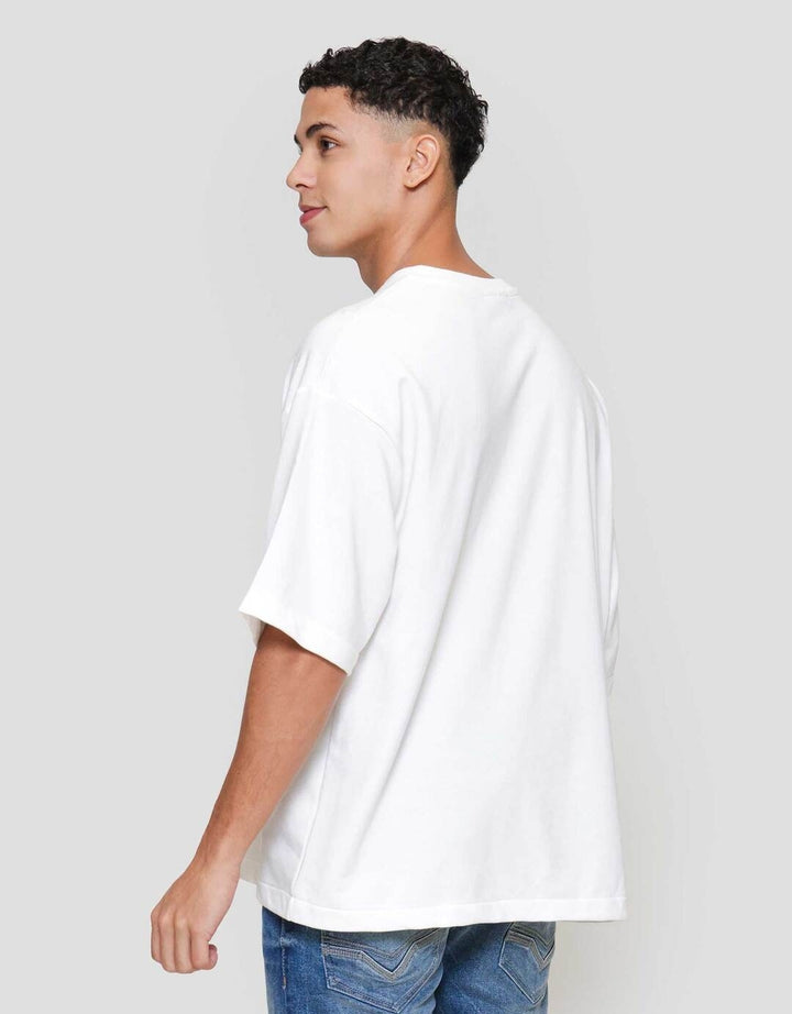 Nevada Oversize T-Shirt Print - Cheers To The Weekend Kaos Pria