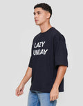 Nevada T-Shirt Print - Lazy Sunday Kaos Oversize Pria