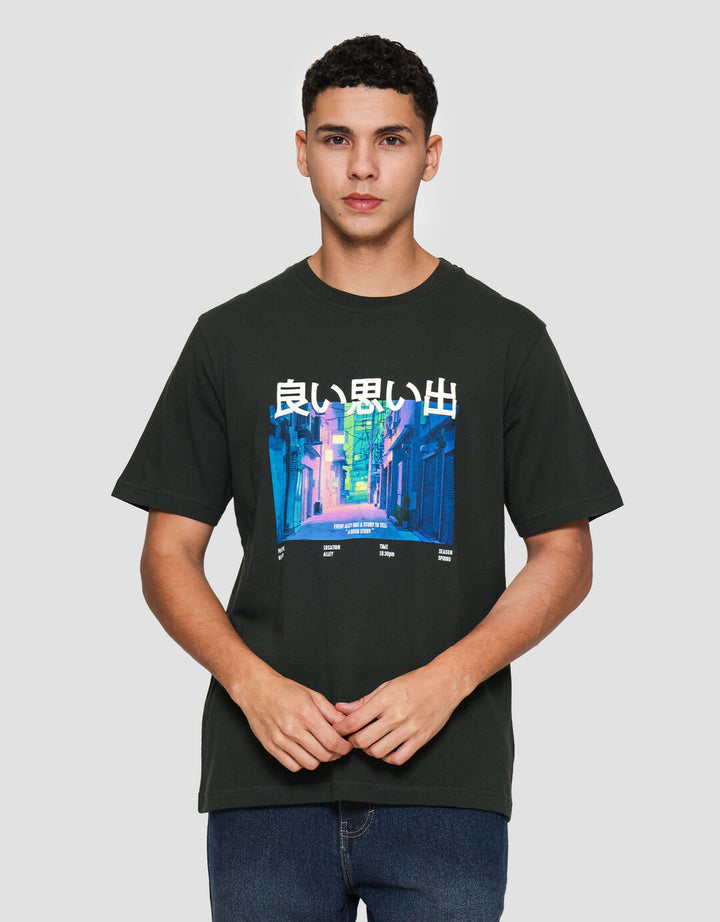 Nevada Photoprint - Japan Kaos Pria