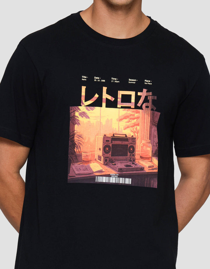 Nevada Photoprint - Japan Kaos Pria