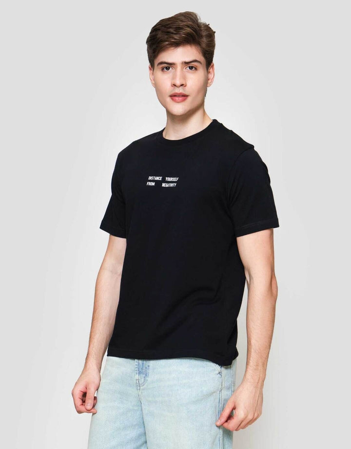 Nevada Photoprint - Positive Mind Kaos Lengan Pendek Pria