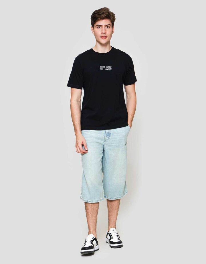 Nevada Photoprint - Positive Mind Kaos Lengan Pendek Pria