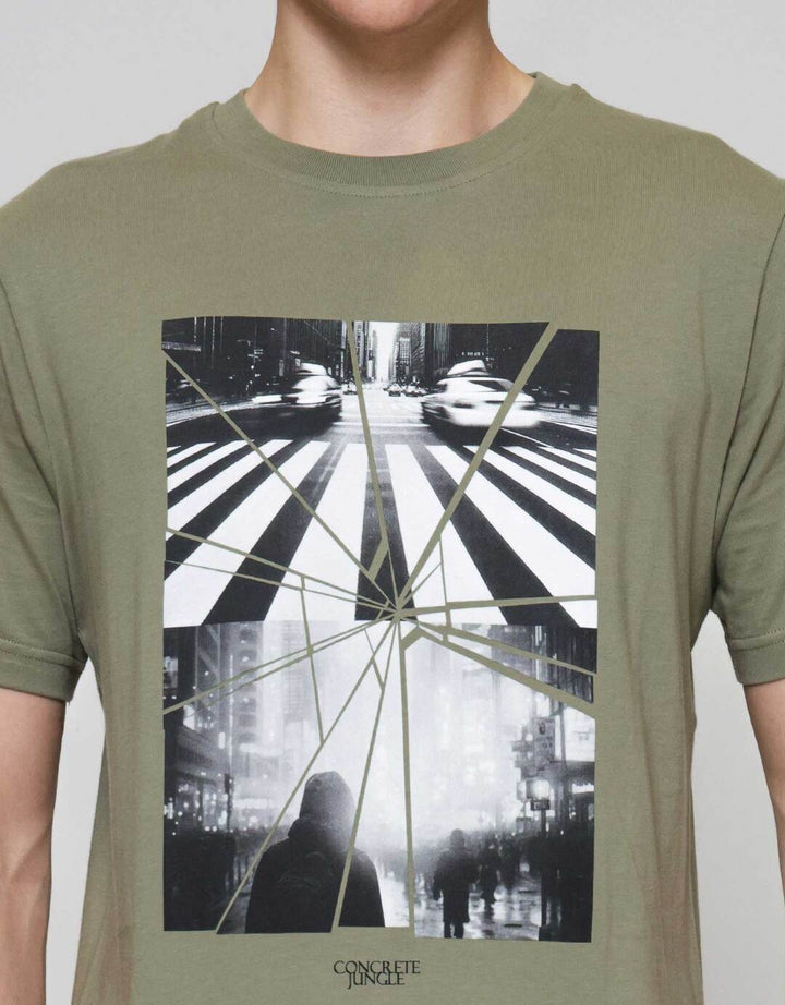 Nevada Photoprint - Street Kaos Lengan Pendek Pria