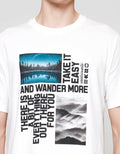 Nevada Photoprint - Take It Easy Kaos Lengan Pendek Pria