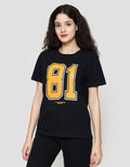 Nevada Comb Jersey Kaos Lengan Pendek Wanita