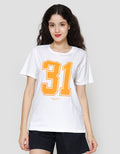 Nevada Solid Reg Comb Jersey Kaos Lengan Pendek Wanita