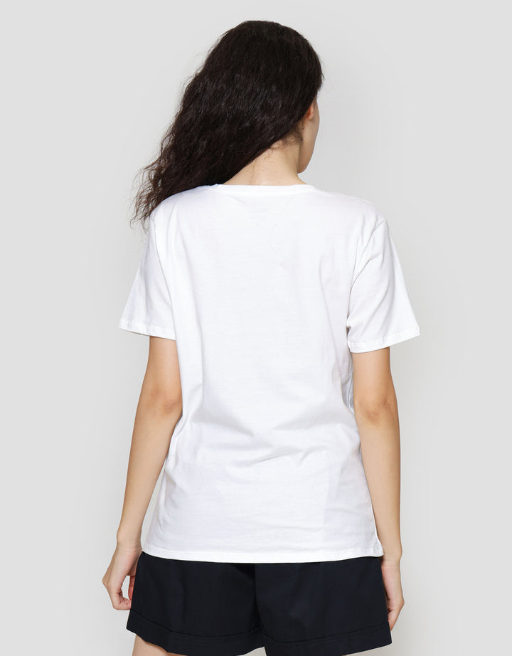 Nevada Solid Reg Comb Jersey Kaos Lengan Pendek Wanita