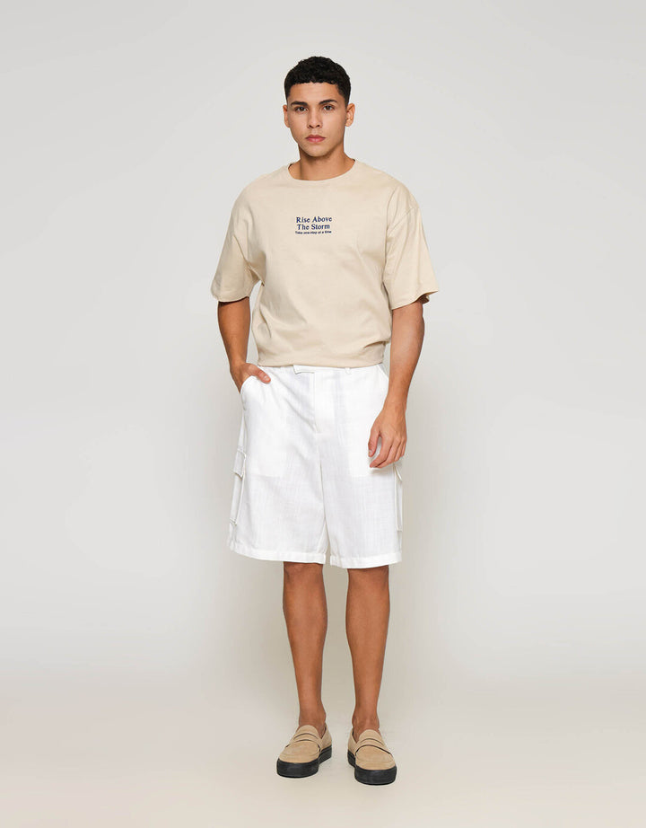 ZES Casual Fashion Cargo Celana Pendek Pria SCD203
