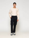 ZES Long Pants Cargo 2 Pocket Linen Look Celana Panjang Pria PWB203