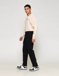 ZES Long Pants Cargo 2 Pocket Linen Look Celana Panjang Pria PWB203