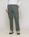 ZES Long Pants Cargo 2 Pocket Linen Look Celana Panjang Pria PWB203