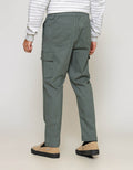 ZES Long Pants Cargo 2 Pocket Linen Look Celana Panjang Pria PWB203