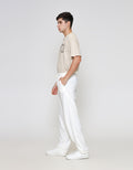 ZES Straight Elastic Waistband Celana Panjang Pria KPG202