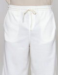 ZES Straight Elastic Waistband Celana Panjang Pria KPG202