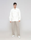 ZES Casual Looks Plain Jaket Denim Pria DJB201