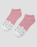 Nevada Print Sparkle Ice Cream Kaos Kaki Wanita