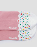 Nevada Print Sparkle Ice Cream Kaos Kaki Wanita