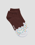 Nevada Print Sparkle Ice Cream Kaos Kaki Wanita