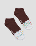 Nevada Print Sparkle Ice Cream Kaos Kaki Wanita