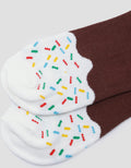 Nevada Print Sparkle Ice Cream Kaos Kaki Wanita