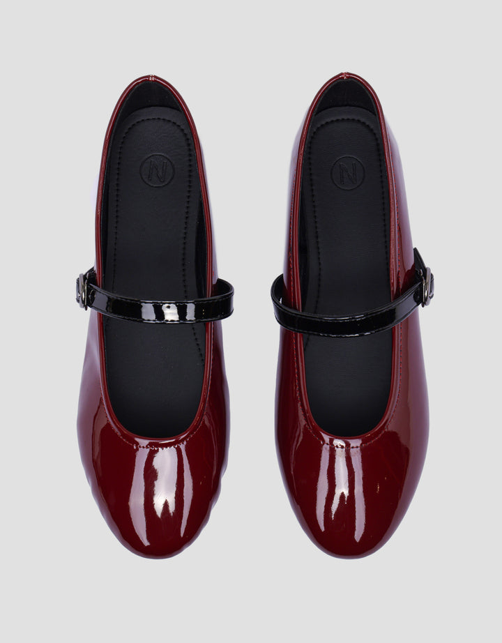 Nevada Mary Jane Sepatu Flat Wanita