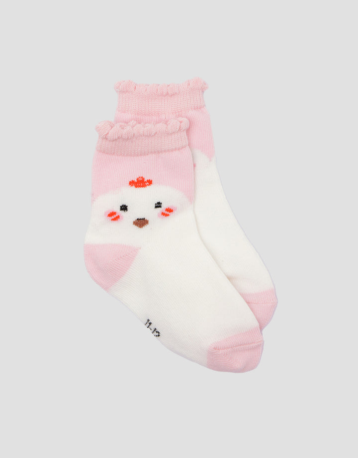 Little M Socks Kk Girls Icon Kkspg877 Kaus Kaki Anak Perempuan
