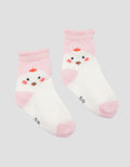 Little M Socks Kk Girls Icon Kkspg877 Kaus Kaki Anak Perempuan