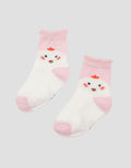 Little M Socks Kk Girls Icon Kkspg877 Kaus Kaki Anak Perempuan